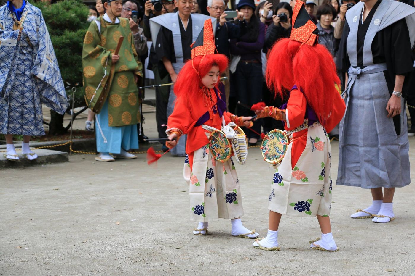 やすらい祭 舉行鎮花祭祈禱驅除疫病
