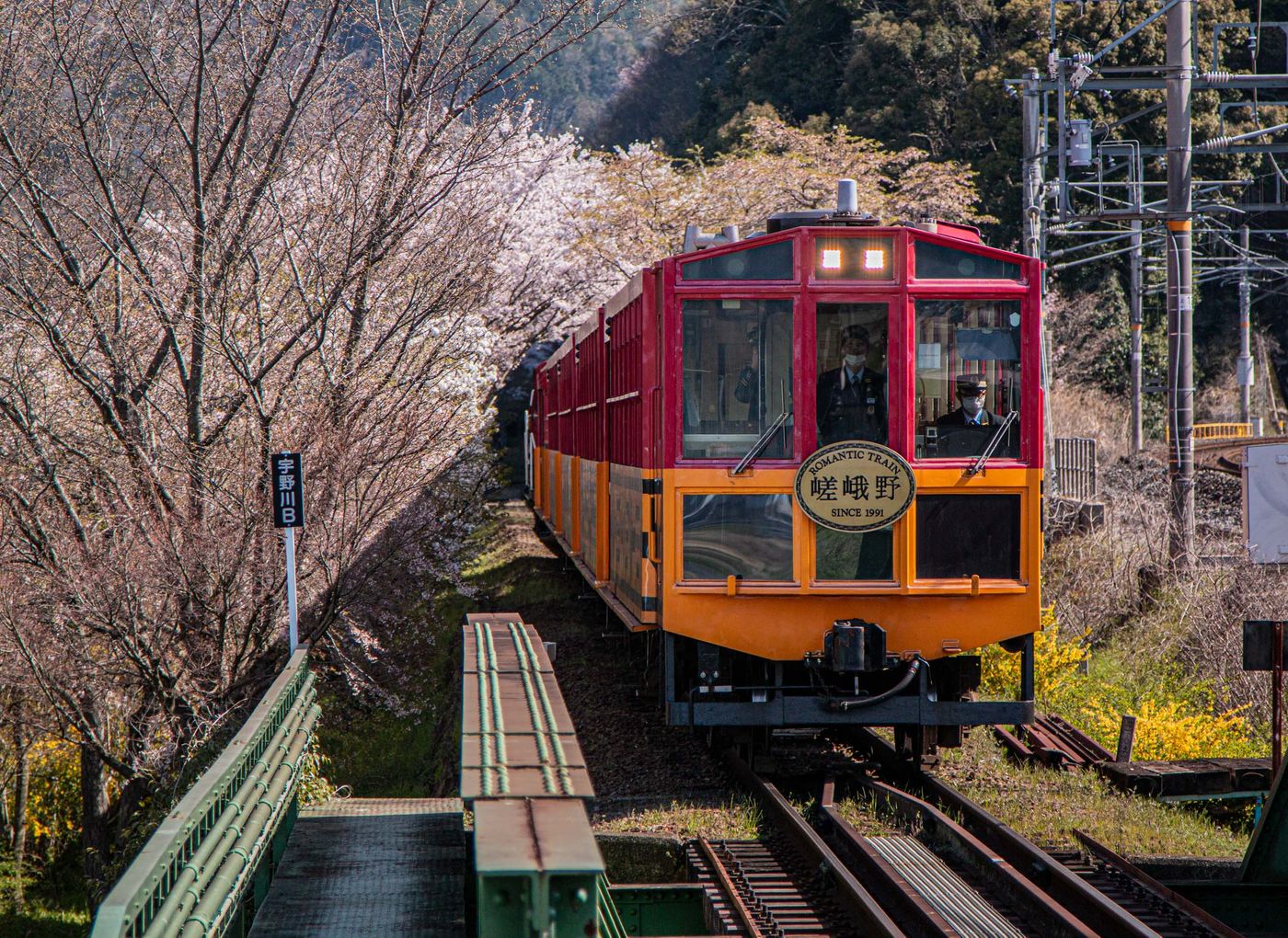嵐山小火車 2020.4.7 攝影
