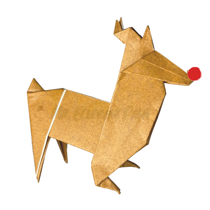 摺紙聖誕馴鹿