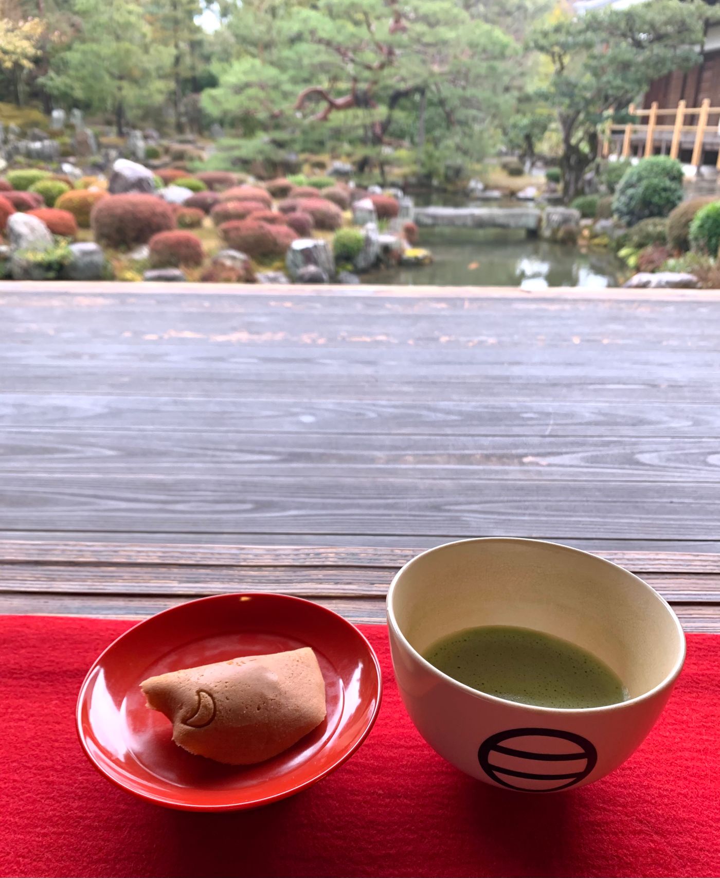 抹茶及點心月芙蓉