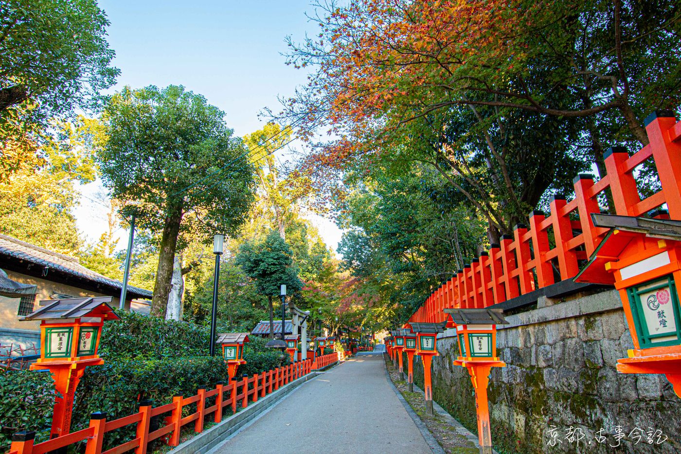 2020.11.28 八坂神社 秋高氣爽