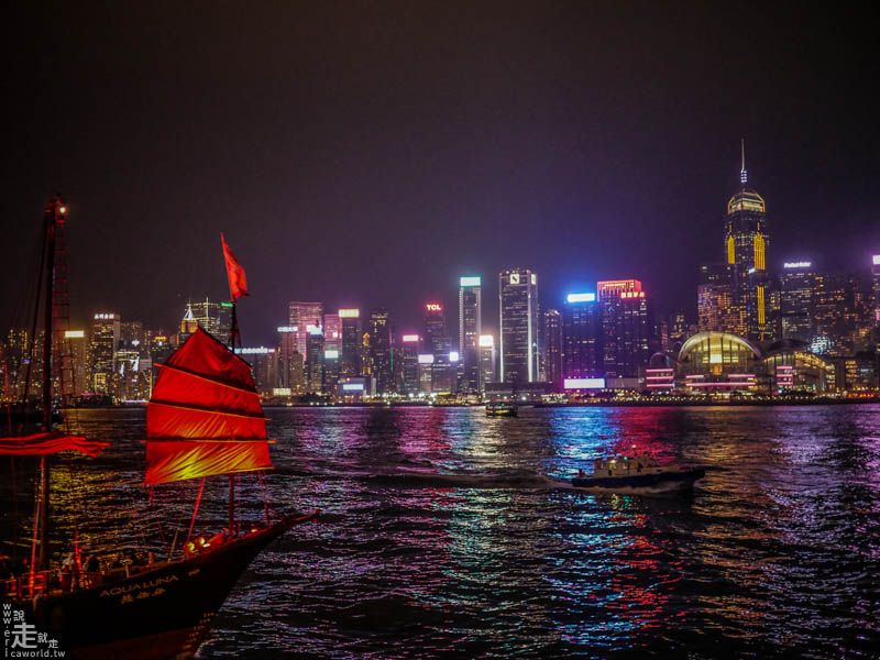 香港 維多利亞港 夜景